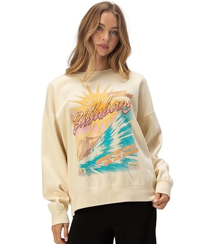 Amazon.com: ANINE BING Women's Jaci Sweatshirt Lyrics, Washed
